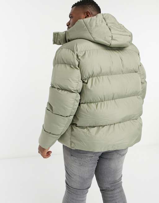 Asos design sustainable puffer hot sale jacket