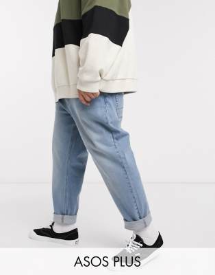 asos plus jeans