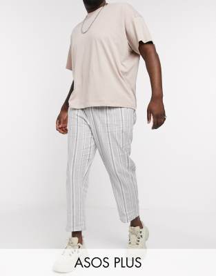 asos striped trousers