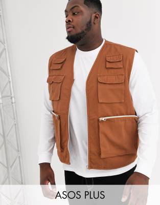 asos utility vest