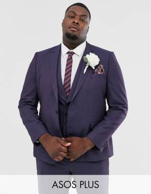 asos plus size suits