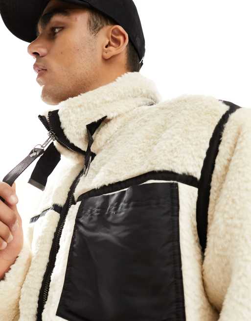 Asos aviator jacket clearance mens