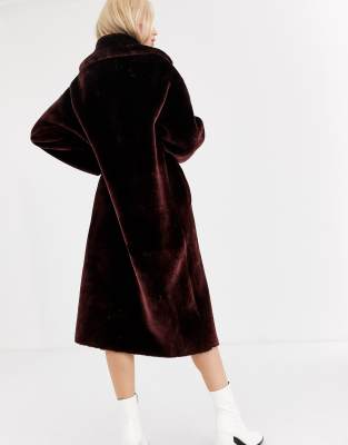 maxi fur coat