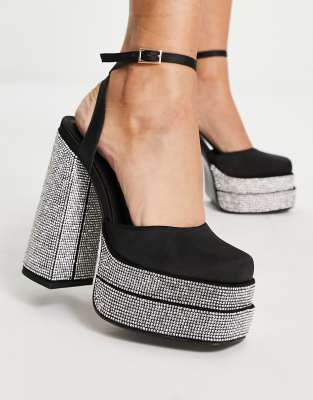 low heel platform shoes