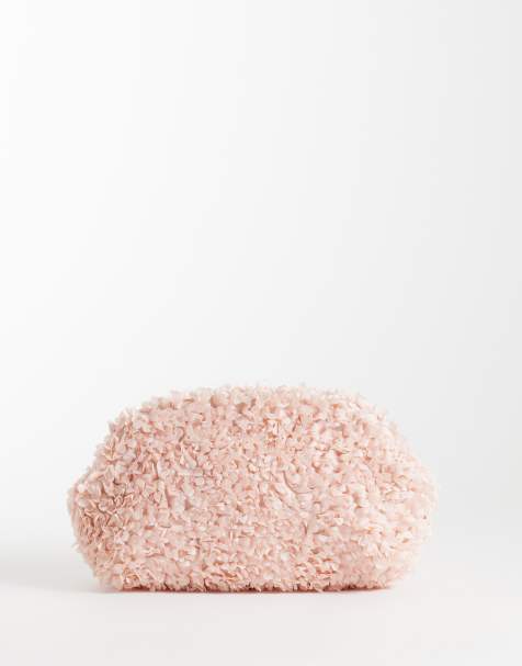 ASOS DESIGN - Pochette à volants - Rose - view 1
