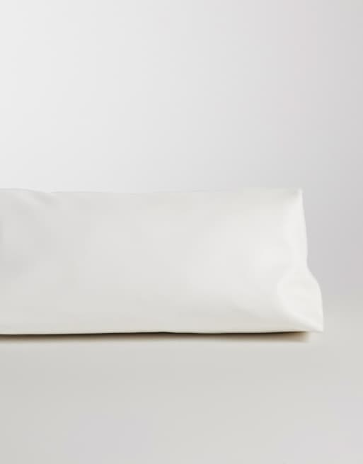 ASOS DESIGN - Pochette allungata bianca, 4 di 4
