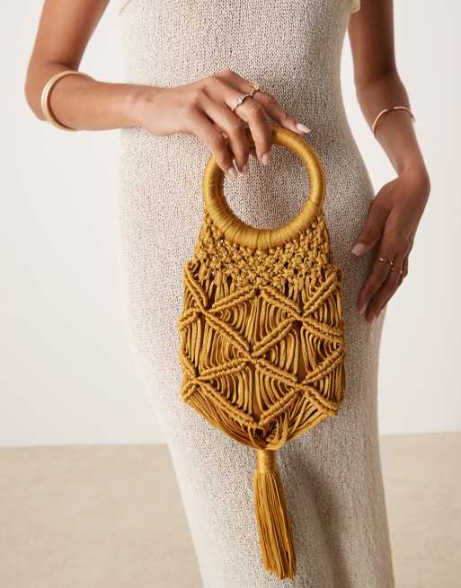 Borsetta Pochette Fettuccia Uncinetto Tutorial Tutorial Pochette