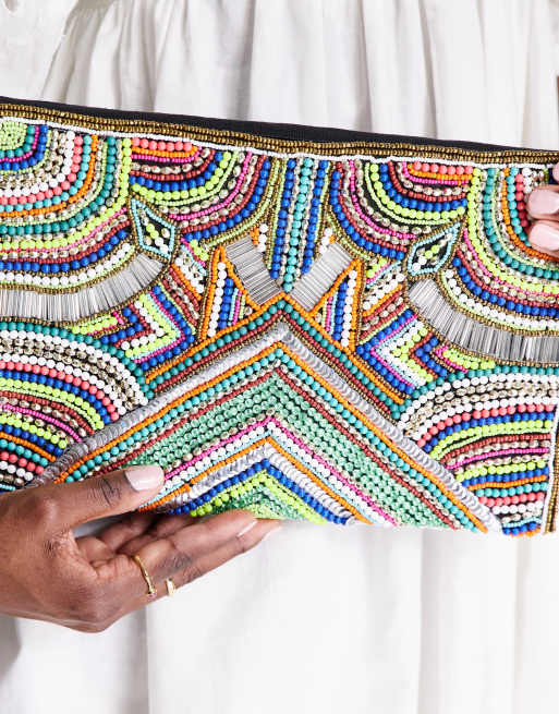 Pochette en perle new arrivals
