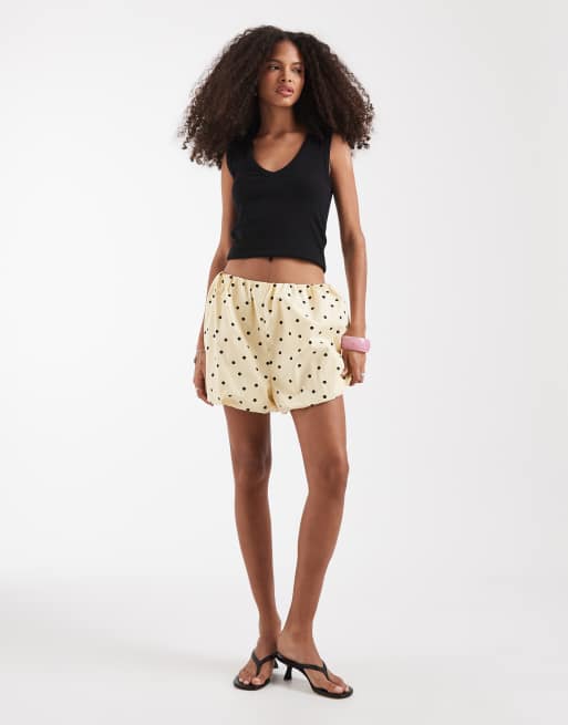 ASOS DESIGN - Pofshort met stippen, 2 van 5