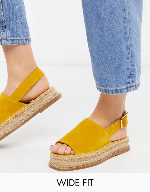 puma plateforme jaune