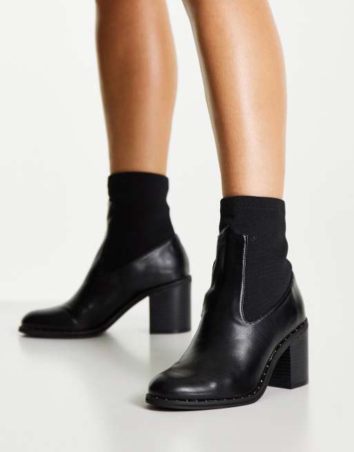 Asos bottines outlet cloutees