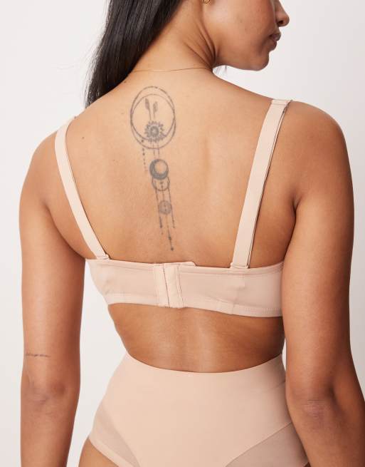 ASOS DESIGN - Poitrines généreuses - Soutien-gorge multipositions avec armatures et bonnets moulés - Beige, 4 de 4