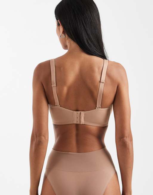 ASOS DESIGN - Poitrines généreuses - Soutien-gorge multipositions avec armatures et bonnets moulés - Beige, 3 de 4
