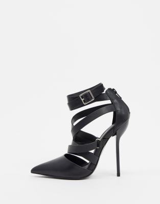 asos black stilettos