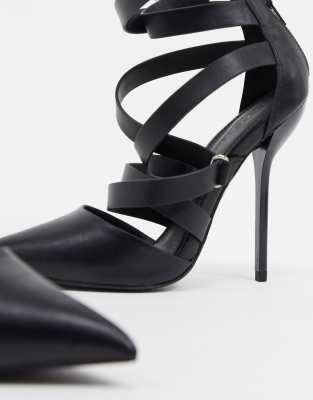 asos black stilettos
