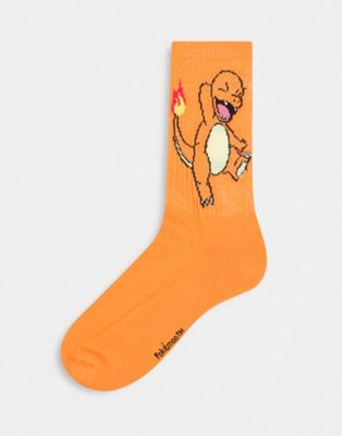 ASOS DESIGN Pokemon Charmander socks
