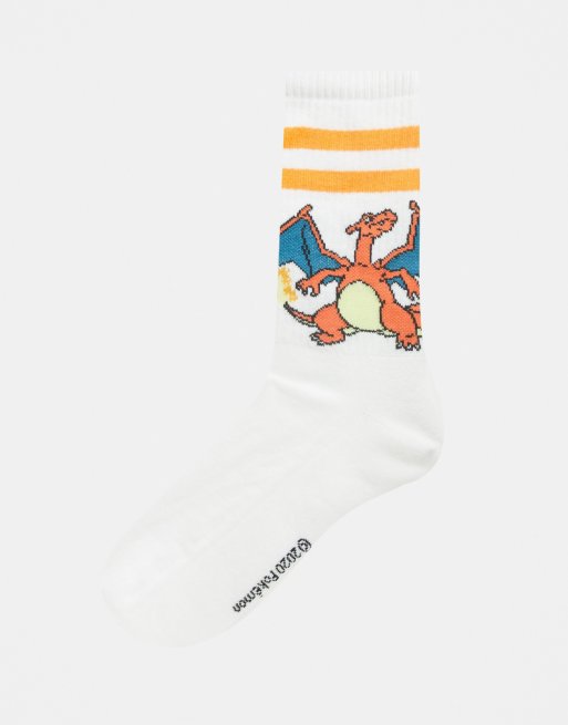 ASOS DESIGN - Pokémonsokken met Charizard