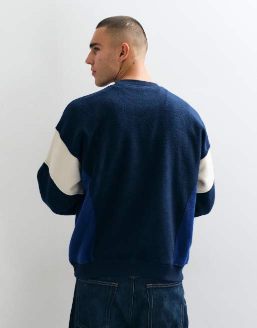 ASOS DESIGN polaire à quart de zip bleu marine, 5 de 5