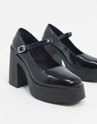 block heel mary janes