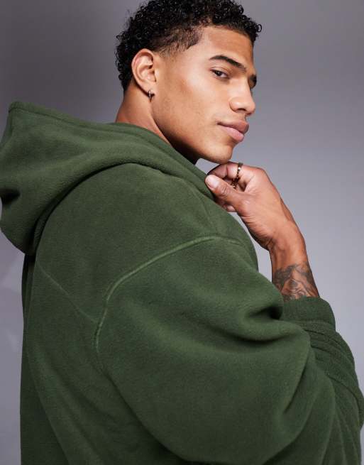 Asos fleece hoodie sale