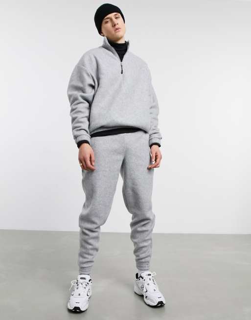 Grey nike tracksuit on sale asos