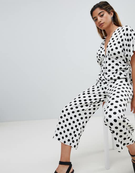 Asos polka deals dot jumpsuit