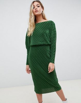 smaragd green dress