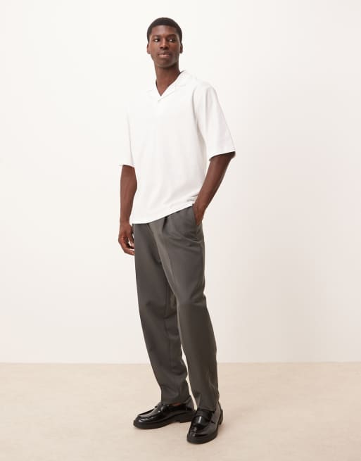 ASOS DESIGN - Polo décontracté à col à revers - Blanc , 2 de 5