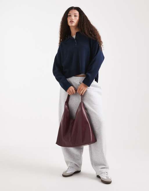 ASOS DESIGN - Polo en maille - Bleu marine, 2 de 4