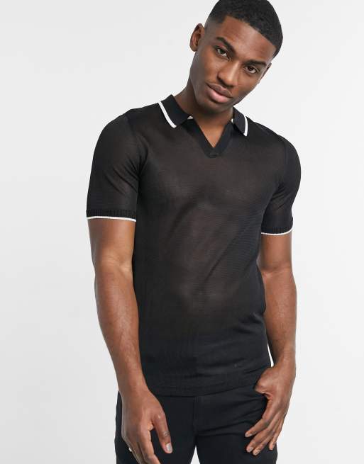 Maglia sales polo nera