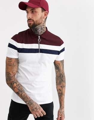 asos polo tops