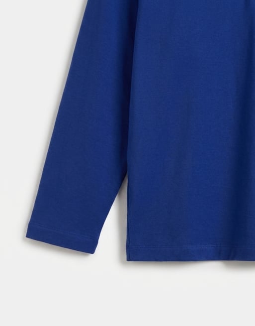 ASOS DESIGN - Polo style rugby à col contrastant - Bleu, 8 de 9