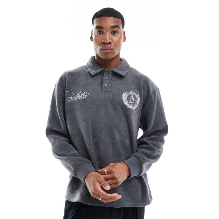 【美品】Embroidery Polo Sweatshirt 208102144-1-castlerock?$n_750w