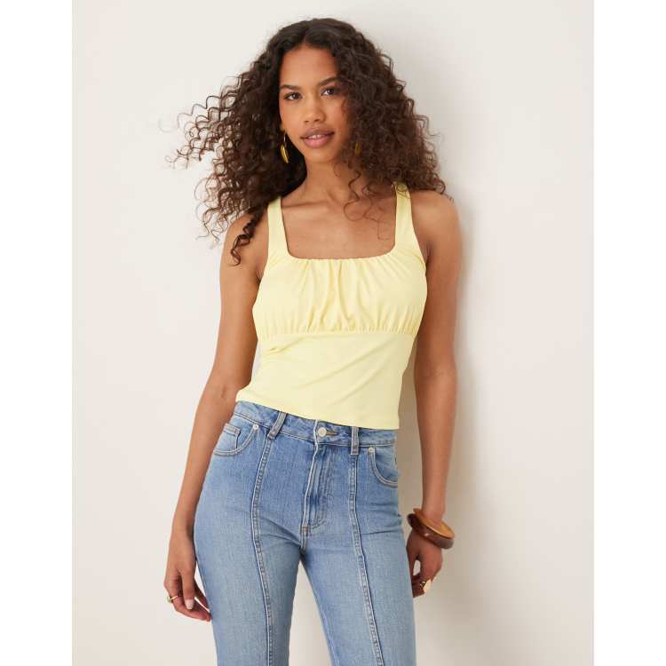 MM6 sleeveless top ノースリーブ トップス yellow 38 T2014-3.webp?v=1750856641&