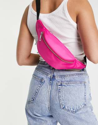 fluro pink bum bag