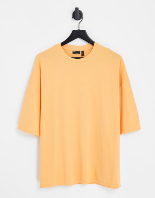 ASOS DESIGN – Pomarańczowy T-shirt oversize