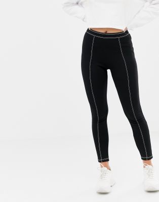 high waist ponte skinny pant