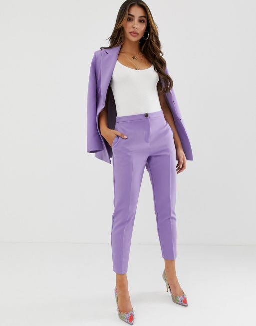 ASOS DESIGN pop suit in lilac, 3 of 4