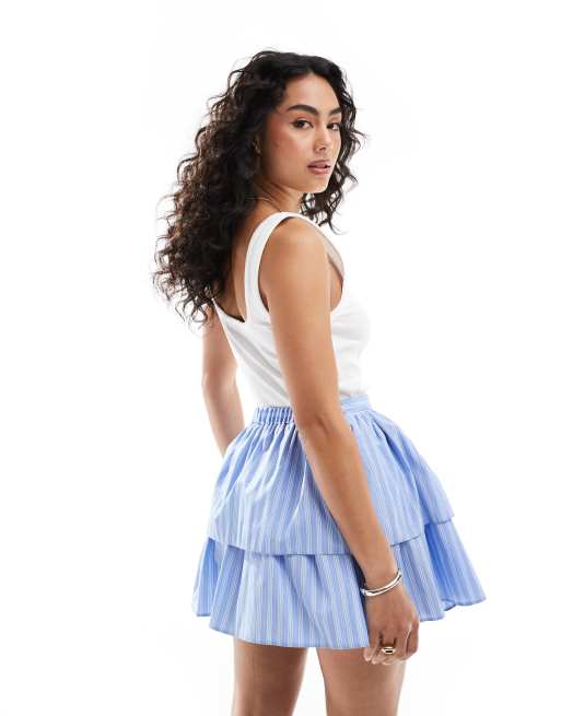 ASOS DESIGN poplin rara skirt, 5 of 5