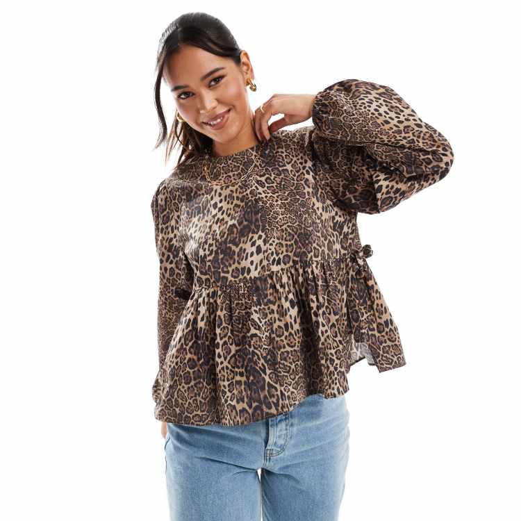 【★安心の定価販売★】 207538637-1-leopardprint?$ トップス