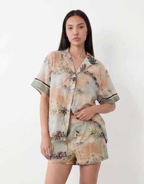 ASOS DESIGN Poppy zestaw plażowy z krótkimi spodenkami - view 1