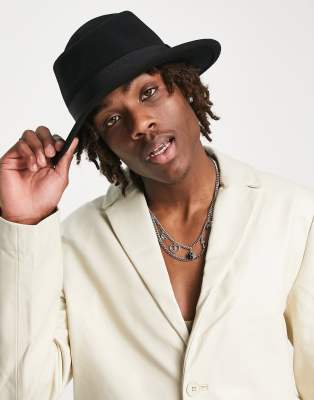pork pie hat wide brim