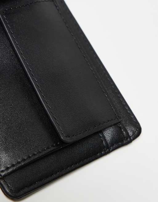 ASOS DESIGN - Portafoglio nero in pelle martellata, 3 di 3