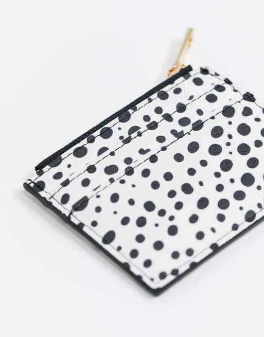 ASOS DESIGN - Portamonete e portacarte a pois, 3 di 4