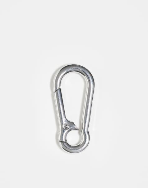 ASOS DESIGN - Porte-clés clip pour jean - Argenté - view 1