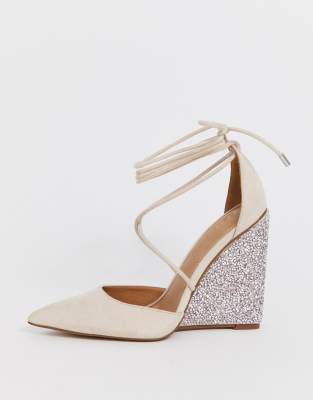 asos beige heels