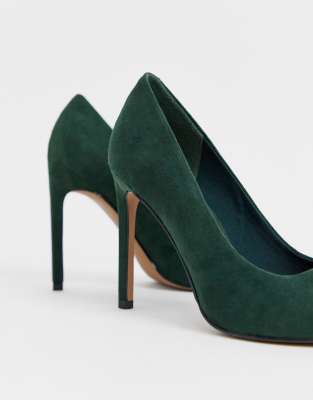 talon haut vert