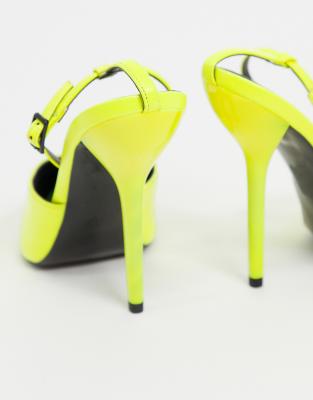 yellow heels asos