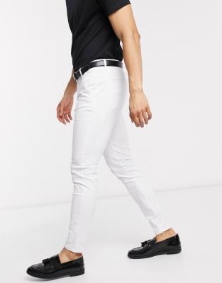 white chinos asos