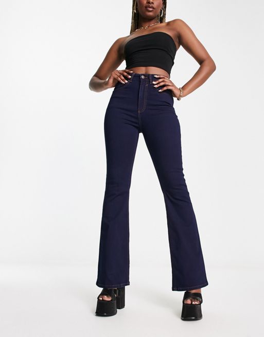 ASOS DESIGN '70s' power stretch flared jeans